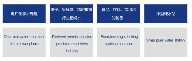 Ultra Pure Water EDI Electrodeionization System for Electronic, Semiconductor