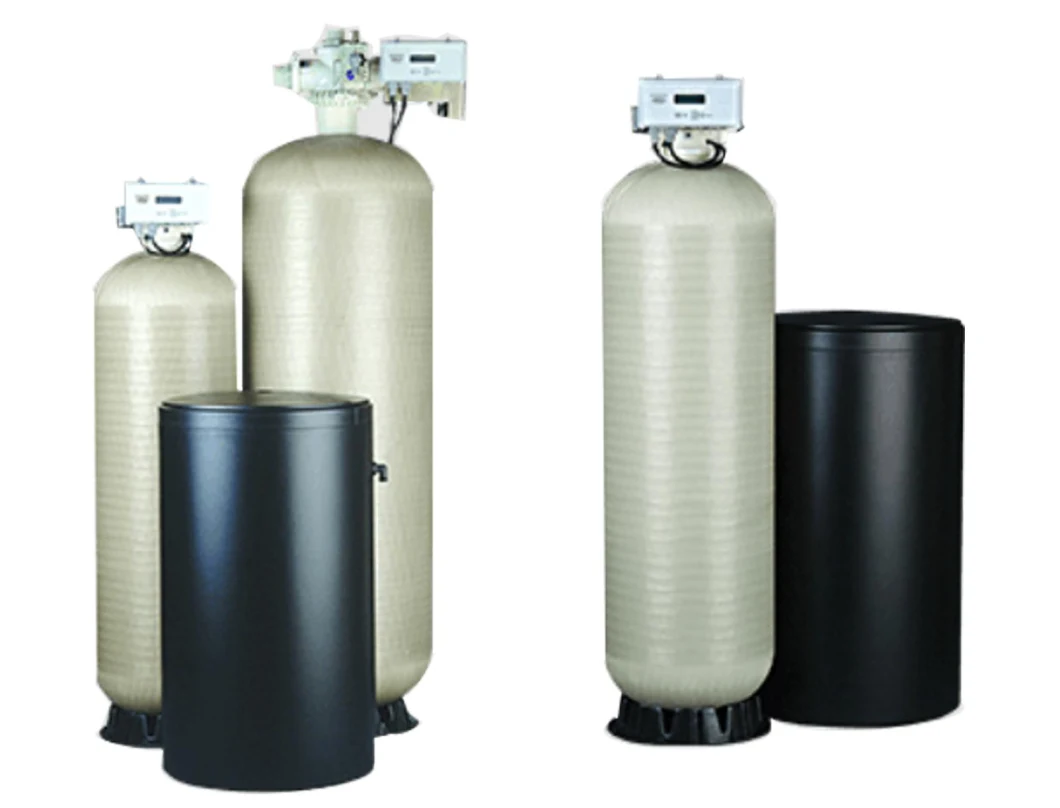 1m3/H Water Softener System Brine Tank Ion Exchange Resin Softening System