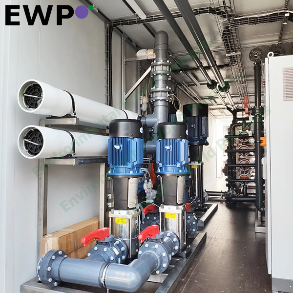 Containerized Ultra Pure Water Systems for a Power Plant