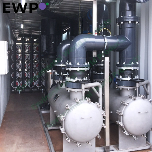 Containerized Ultra Pure Water Systems for a Power Plant