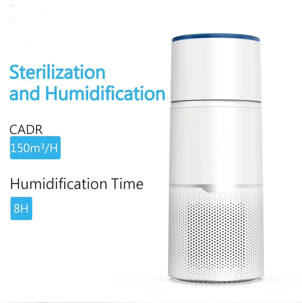 Ultraviolet Disinfection Negative Ions Activated Carbon Filter Humidification Two-in-One UV Vehicle Anion Air Purifier