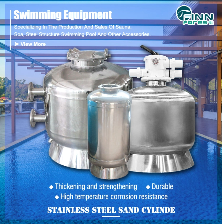 Swimming Pool and Park Water Treatment Quartz Sand Filter