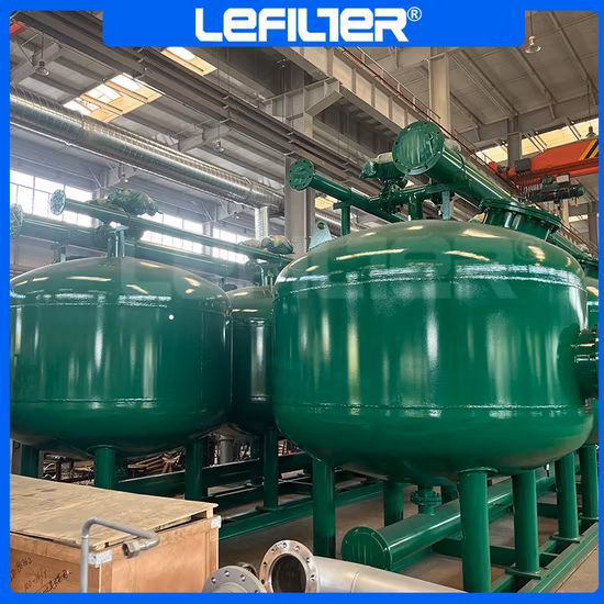 Auto Backwash Quartz Sand Filter for Drip Irrigation System Pressure Filter Tank